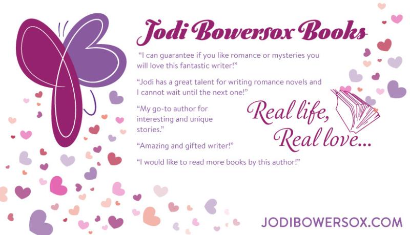 Jodi Bowersox Books: Real Life, Real Love.  jodibowersox.com
