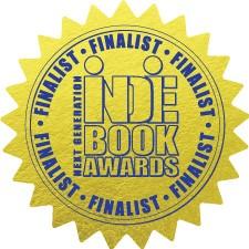 gold sticker with the words Next Generation Indie Book Awards